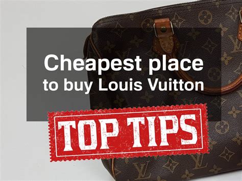 what is the cheapest country to buy louis vuitton|louis vuitton at lowest rates.